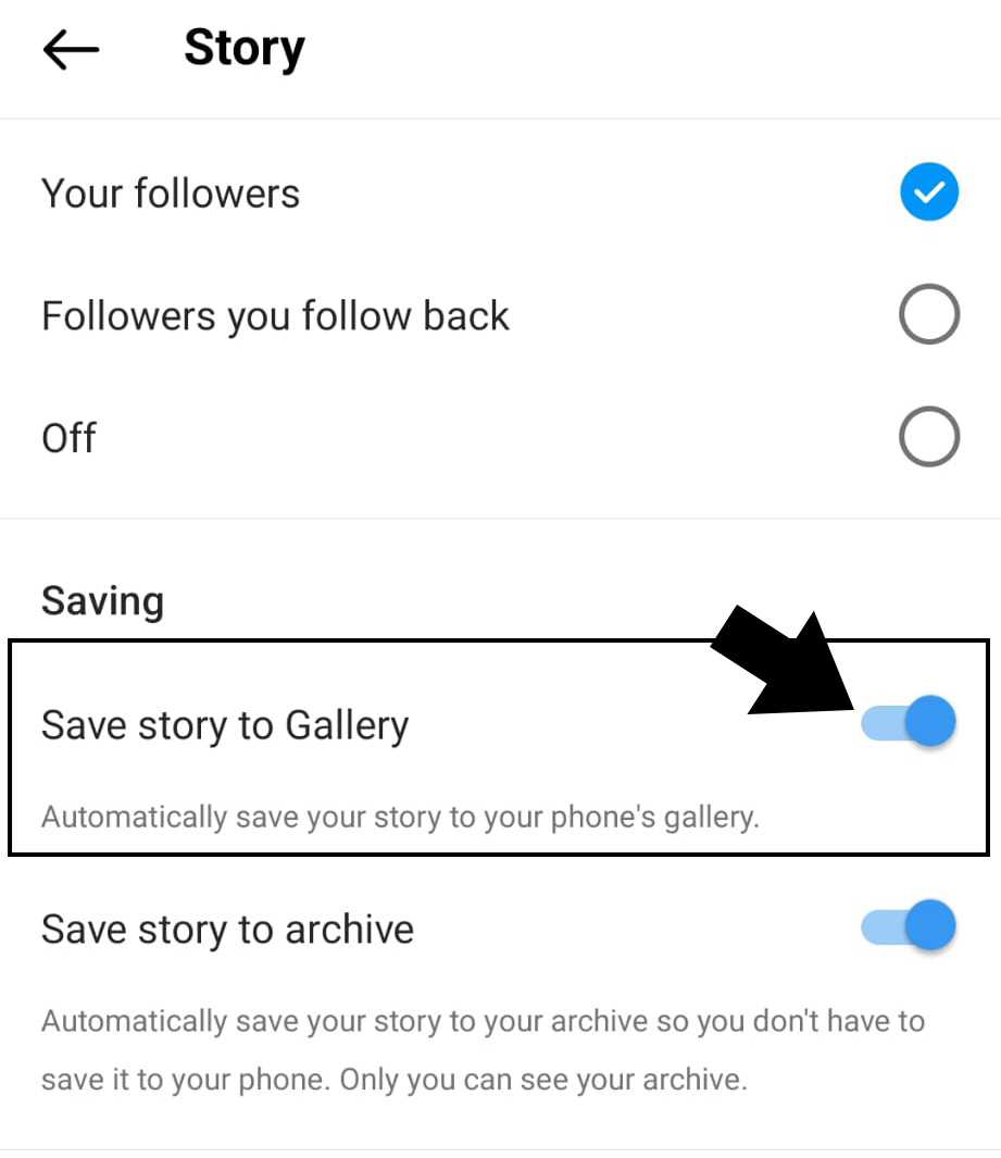 How to save a story on instagram.